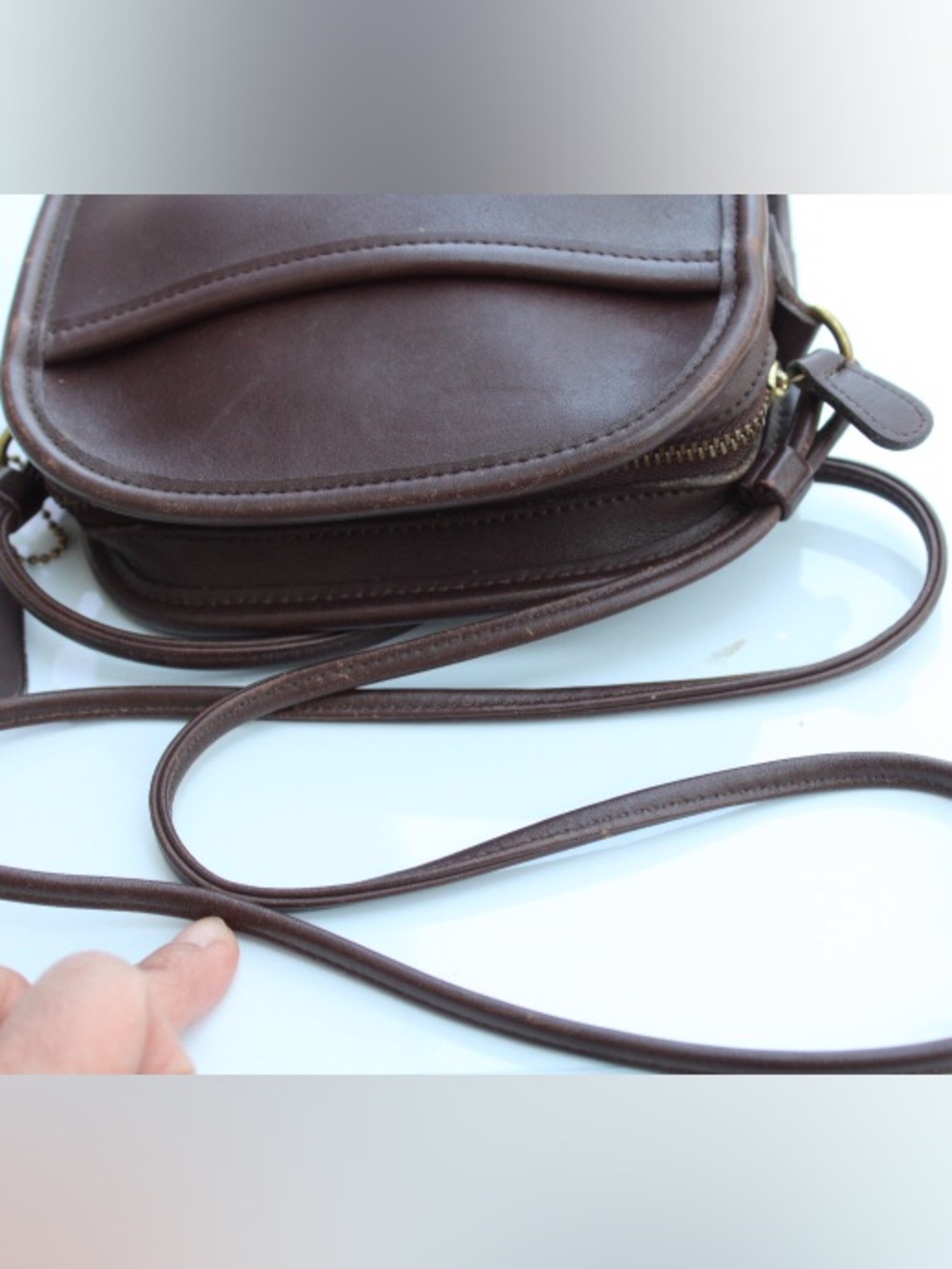 Vintage Coach Abbie zip bag - Picture 5 of 15